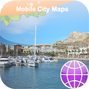 Alicante Street Map. Alicante Street Map.